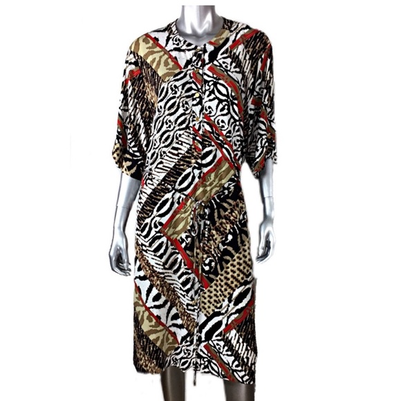 Calvin Klein colorful Print Dress Size 2X plus - Picture 1 of 6
